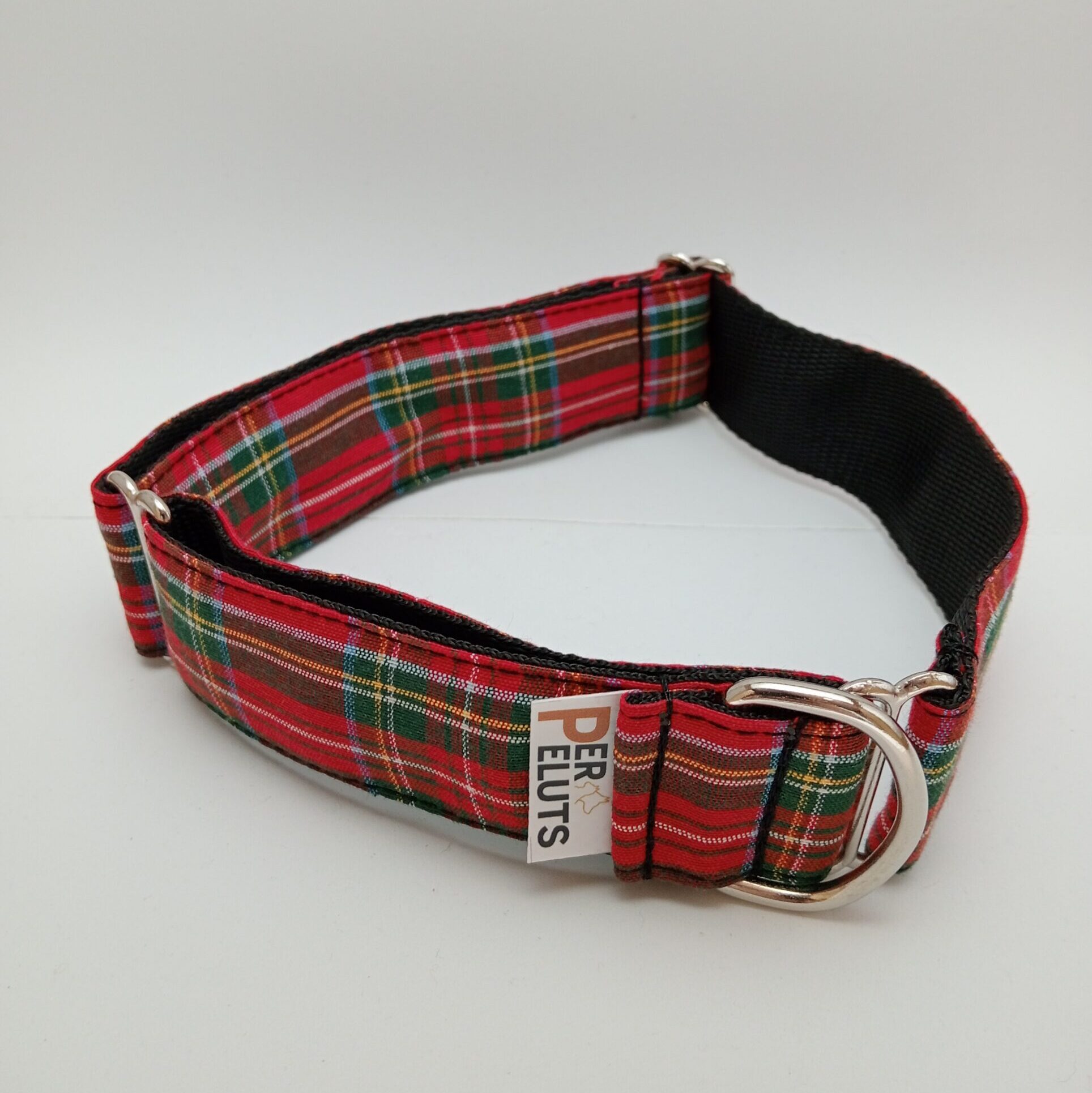 Collar Martingale Escocés Rojo