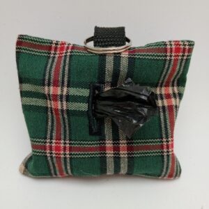 Porta-bolsas Caca - Edición Escocés Verde