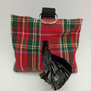 Porta-bolsas Caca - Edición Escocés Rojo