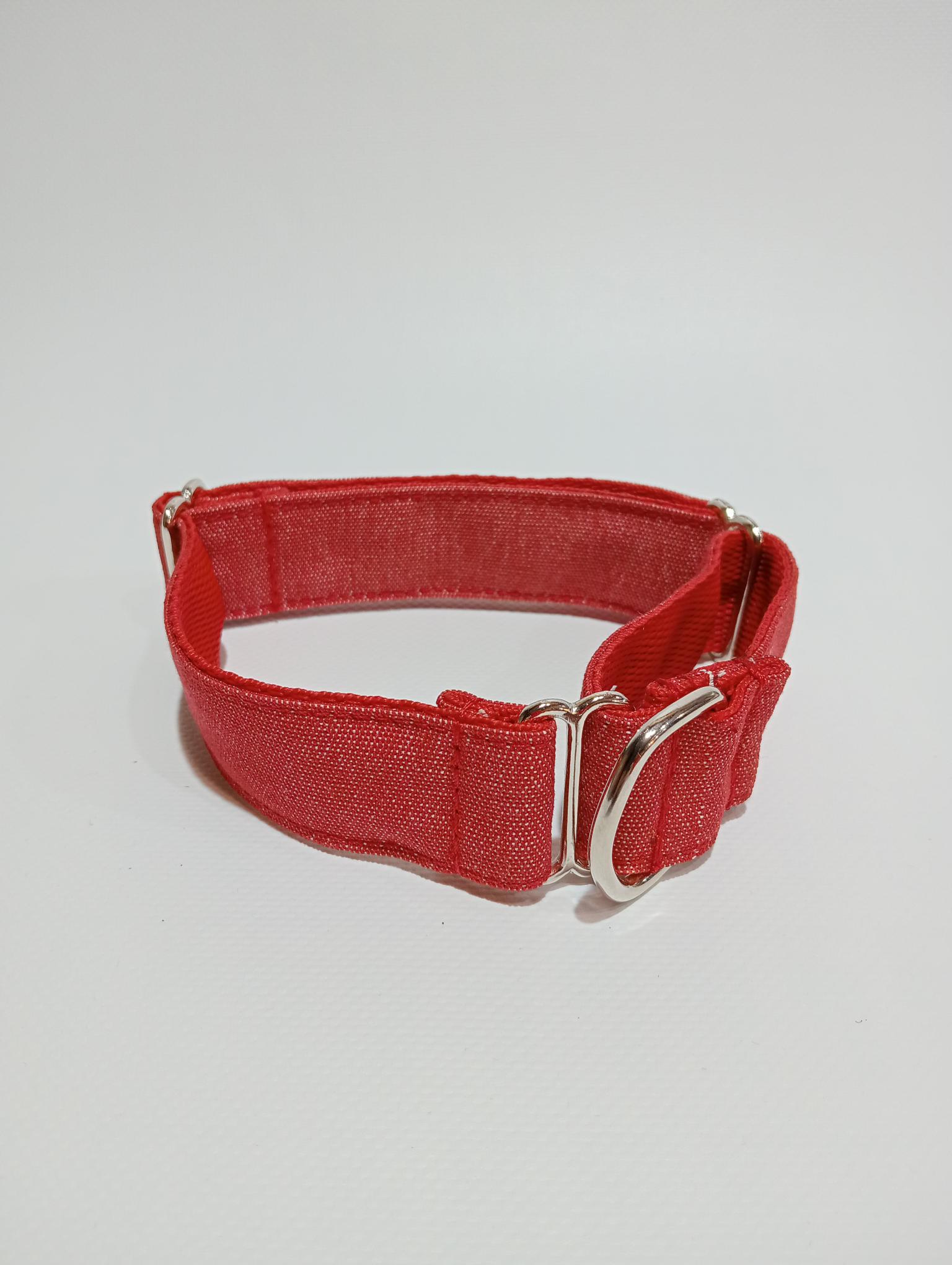 Collar Martingale Rojo Oxford - Imagen 4
