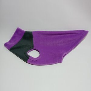 Jersey Artesanal Lila con Gris