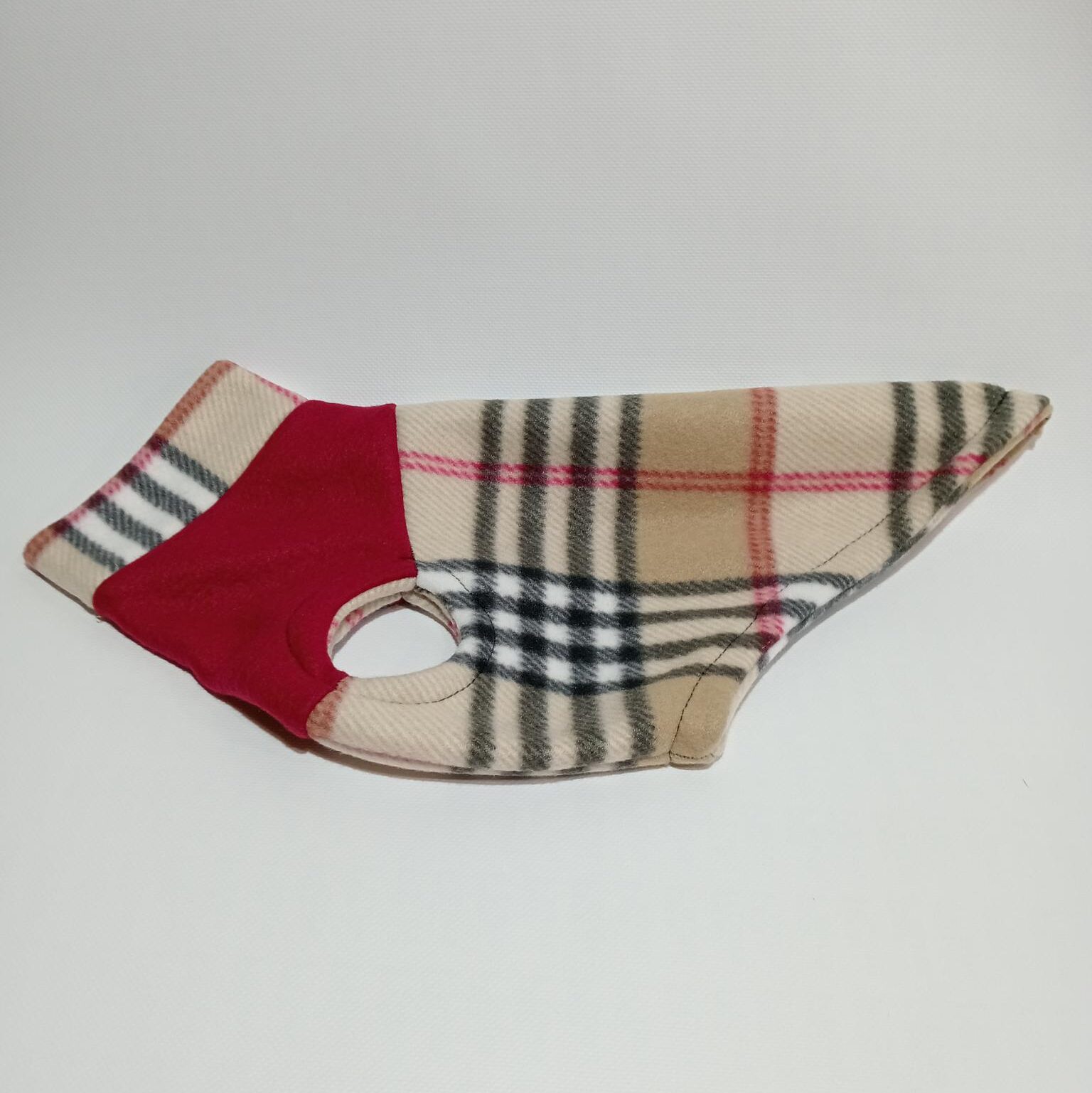 Jersey Artesanal Burberry con Burdeos