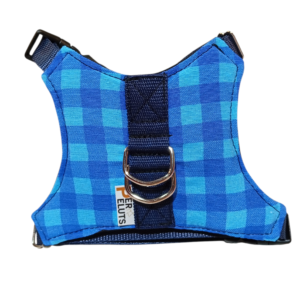 Arnés Artesanal Cuadro Azul