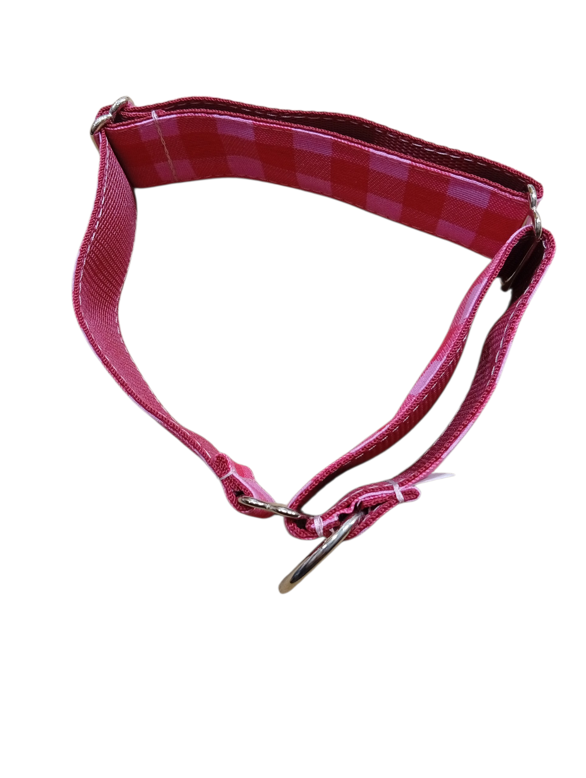 Collar Martingale Cuadro Rosa - Imagen 2